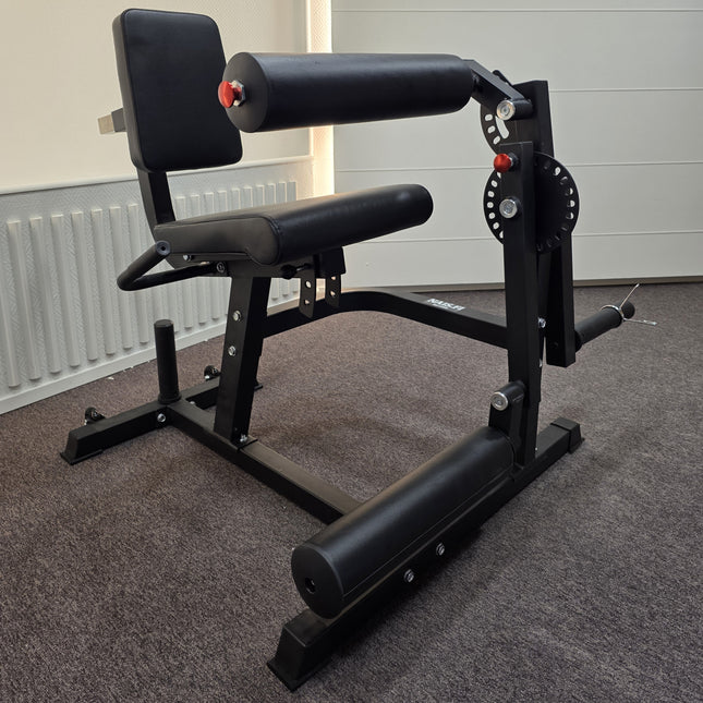 Premium jalkalihaslaite – kotikuntosalin monitoiminen reisi- ja polvitreenipenkki