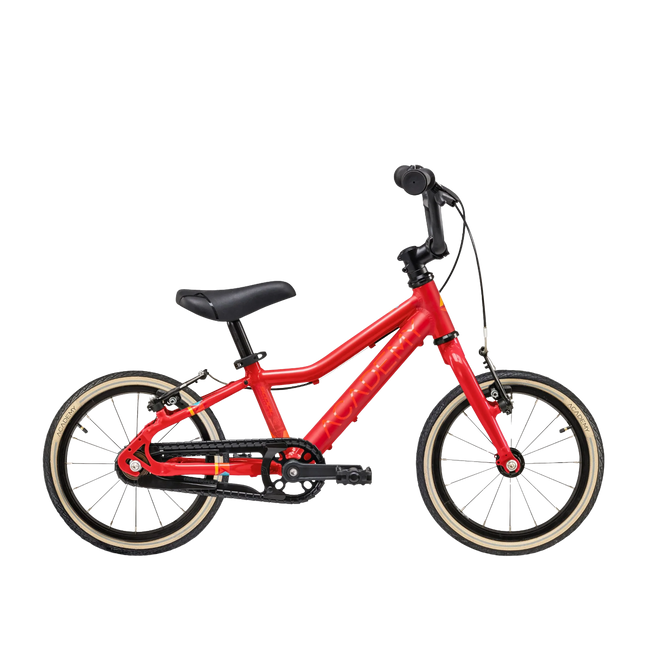 Ultrakevyt lasten polkupyörä ACADEMY Grade 2, 14" punainen