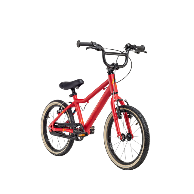 Ultrakevyt lasten polkupyörä ACADEMY Grade 3, 16" punainen