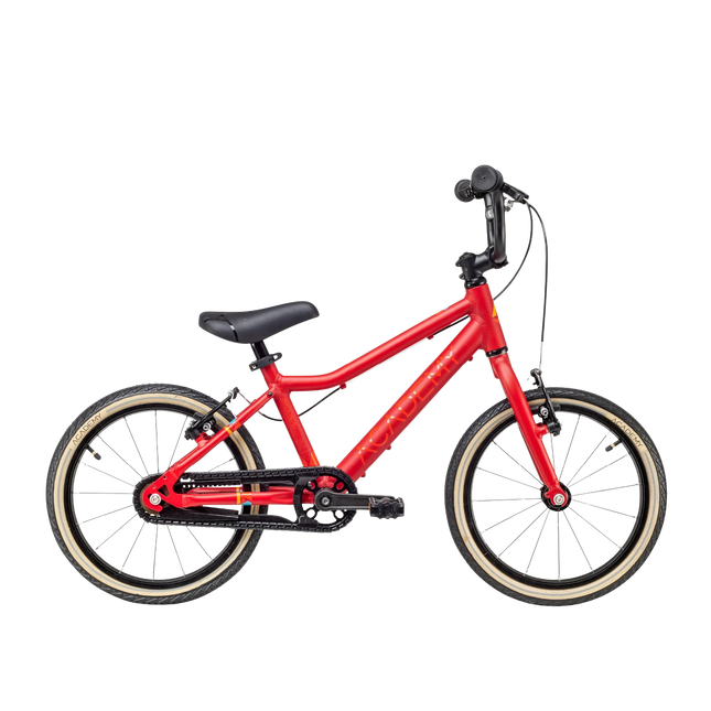 Ultrakevyt lasten polkupyörä ACADEMY Grade 3, 16" punainen