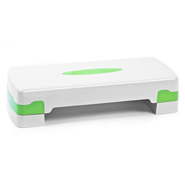 Aerobinen stepperi SPOKEY Basic IV Step, valko-vihreä