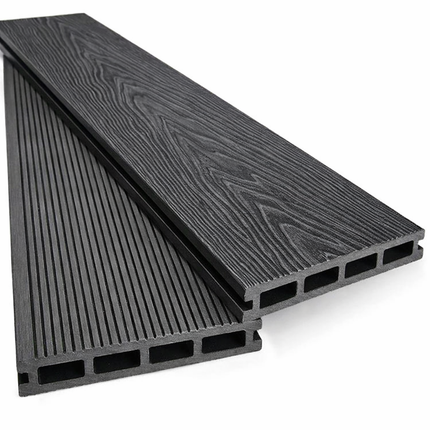 Nais WPC-komposiittiterassilauta Musta 140x25mm (8× 3,5 m) (5,49 € metri)