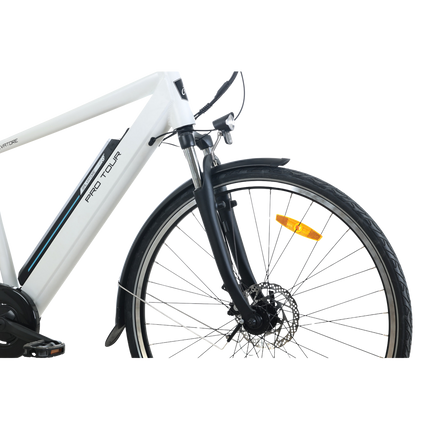 Sähköpyörä TOTEM XC921, 28" valkoinen