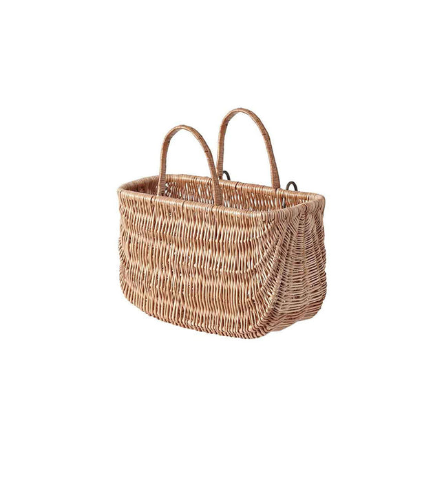 Matkatavaran runkokori BASIL SWING, punottu, vaaleanruskea