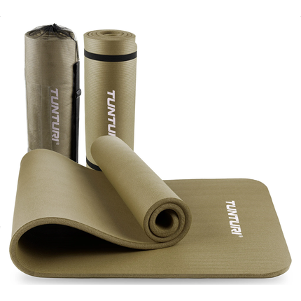 Fitness-matto TUNTURI NBR, Army Green