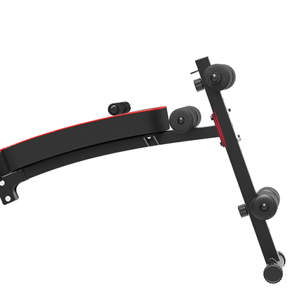 Taitettava Vatsapenkki Kotitreeniin – Monikulmasäätö & Vastuskuminauhat