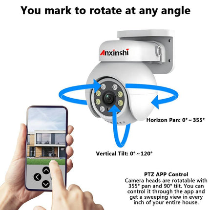 Älykäs 8MP POE -valvontakamerajärjestelmä – Täydellinen turva 24/7