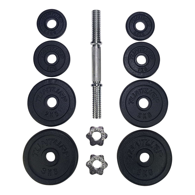 Käsipaino TUNTURI Käsipainosetti 15kg, ruuvi