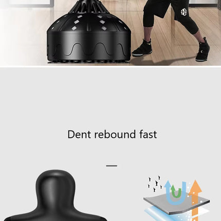 Seisova Nyrkkeilysäkki Imevälläjalustalla – MMA & Kuntoharjoittelu (175 cm)