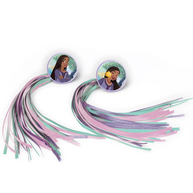 Pyöräkoristeet Wish, vihreä-vaaleanpunainen-violetti