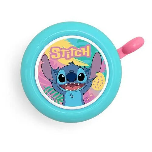 Polkupyöräkello Stitch, sininen-vaaleanpunainen