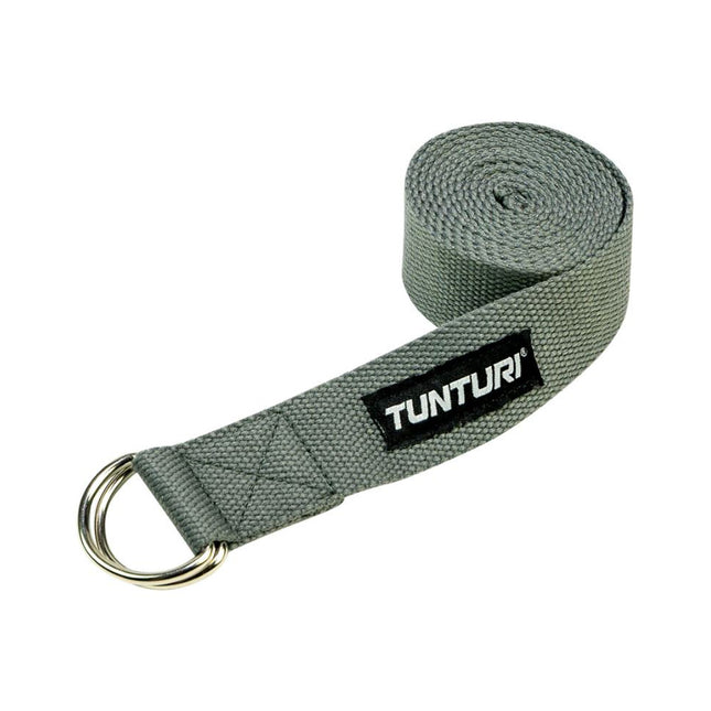 Joogahihna TUNTURI Yoga Straps, 200cm, harmaa