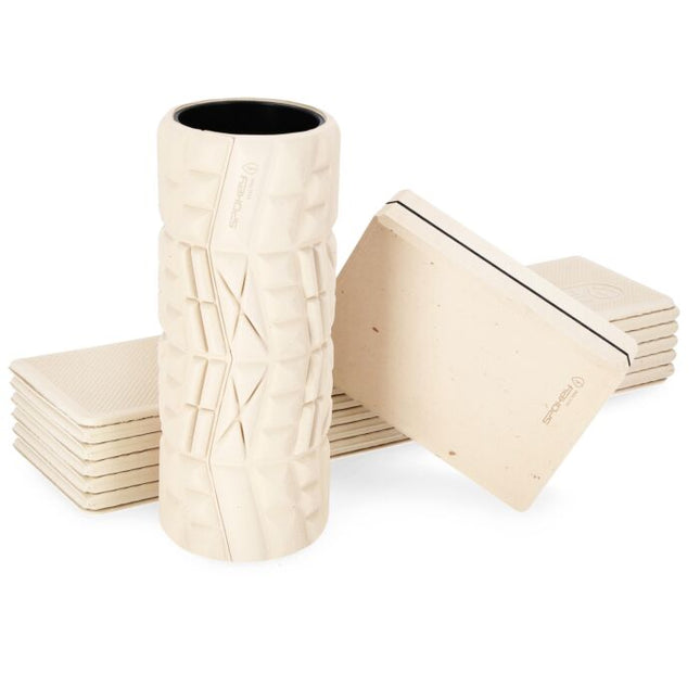 Joogasetti SPOKEY Ecosana Eco, rulla+pala+matto