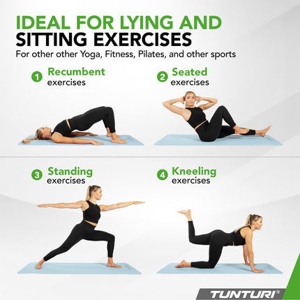Joogamatto Tunturi Yogamat 8mm, vaaleansininen