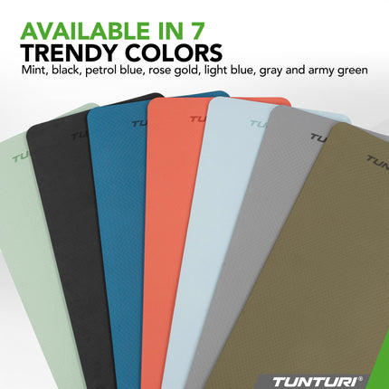 Joogamatto Tunturi Yogamat 8mm, vaaleansininen