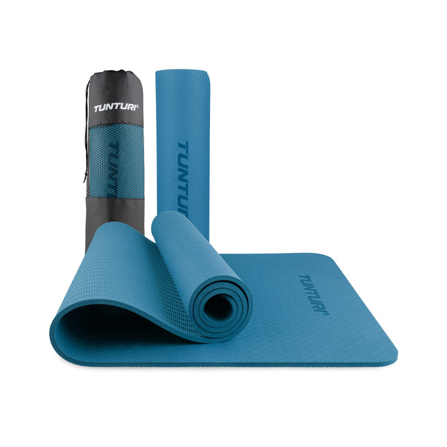 Joogamatto Tunturi Yogamat 8mm, Petrol Blue