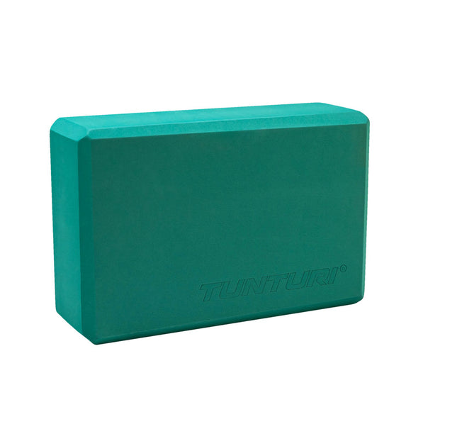 Joogalohko TUNTURI Yoga Block, turkoosi