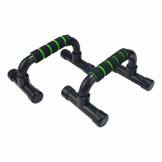 TUNTURI Push Up Bar PVC, musta-vihreä