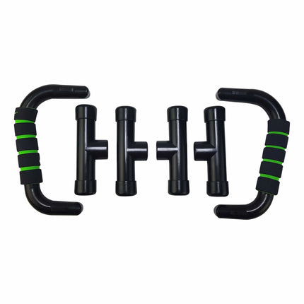 TUNTURI Push Up Bar PVC, musta-vihreä