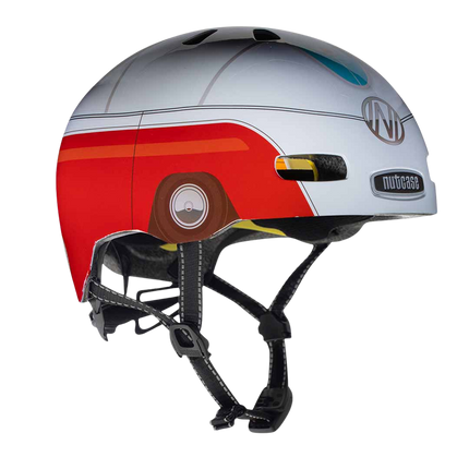 Kiiver lapsille NUTCASE LITTLE NUTTY, Surfs Up Gloss MIPS XS