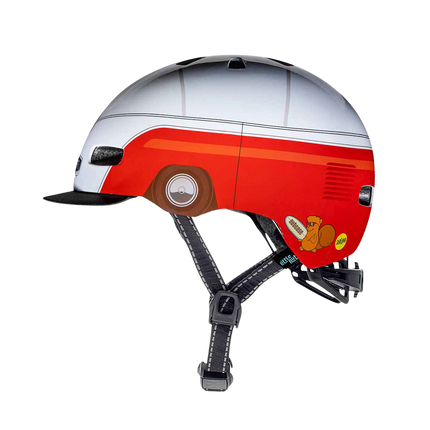 Kiiver lapsille NUTCASE LITTLE NUTTY, Surfs Up Gloss MIPS XS