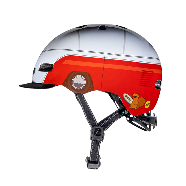 Kiiver lapsille NUTCASE LITTLE NUTTY, Surfs Up Gloss MIPS XS