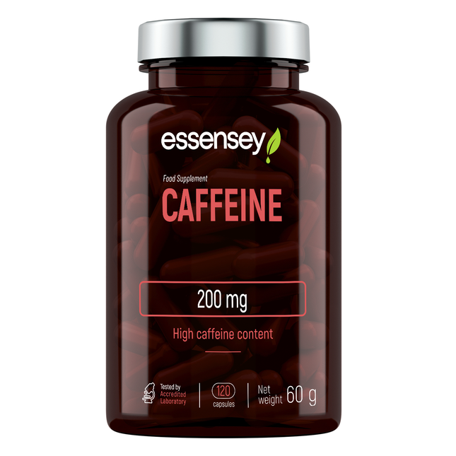 Kofeiinitabletit TREC ESSENSEY CAFFEINE 120 kapselia
