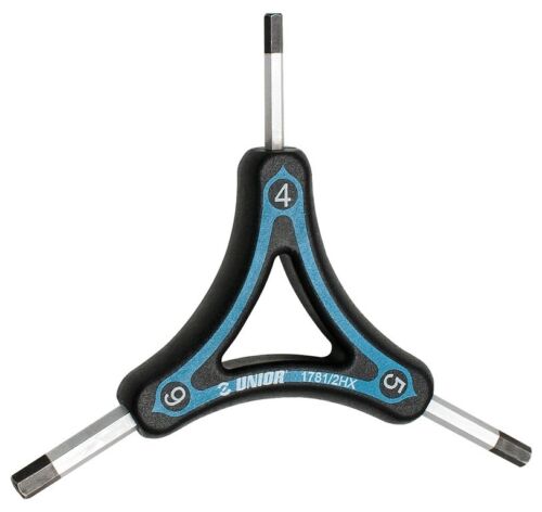 Kuusiokoloavain UNIOR 1781/2HX, 3 piikkiä