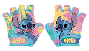 Lasten käsineet Stitch, pinkki-sininen