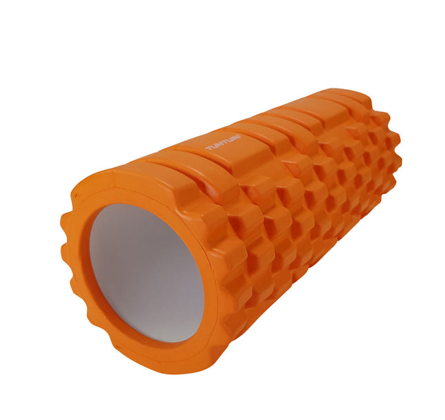 Hierontarulla TUNTURI Yoga Foam Grid Roller 33cm, oranssi
