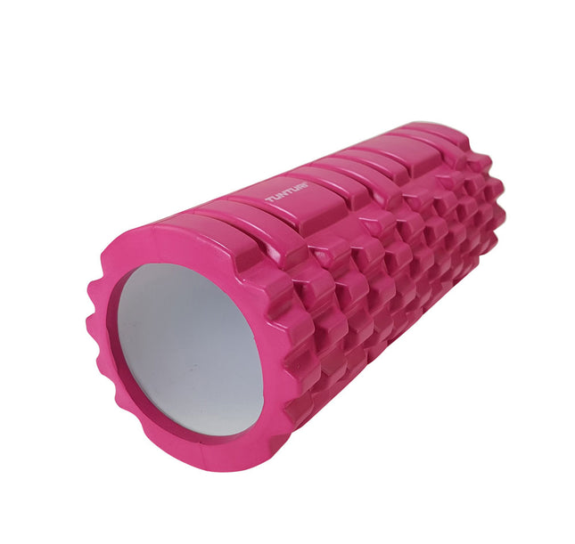 Hierontarulla TUNTURI Yoga Foam Grid Roller 33cm, pinkki