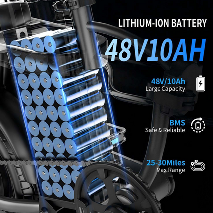 Taitettava Sähköpyörä 350W – Kevyt, ketterä ja tehokas kaupunkiliikkuja