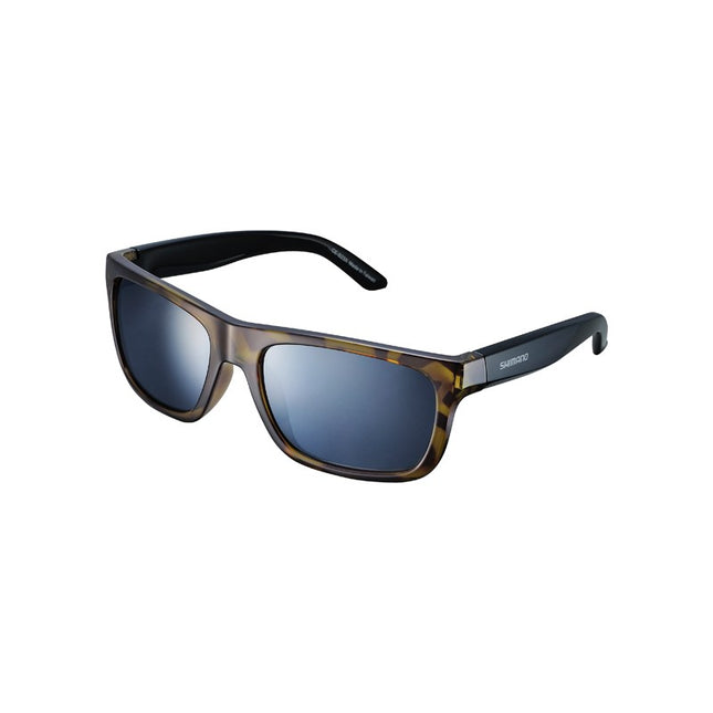Aurinkolasit SHIMANO Brown Tortoise, Smoke Silver Mirror