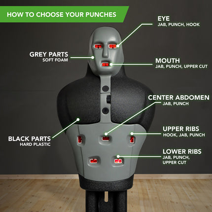 Nyrkkeilynukke Tunturi Slam Man