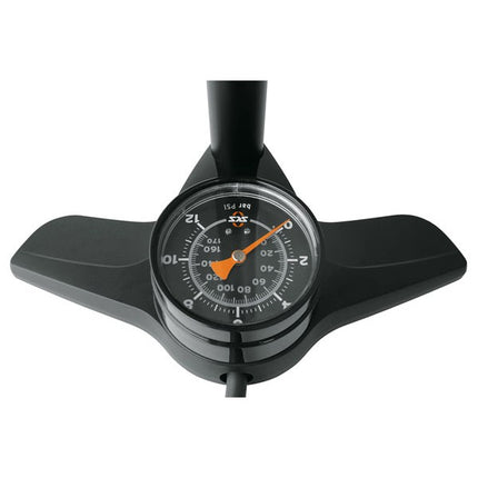 Lattiapumppu SKS AIRKOMPRESSOR musta, 12 bar