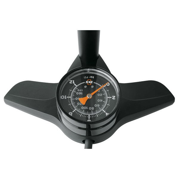 Lattiapumppu SKS AIRKOMPRESSOR musta, 12 bar