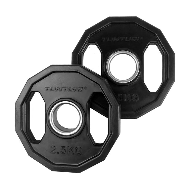 Painolevyt TUNTURI Olympic Kumilevyt, 50 mm, 2,5 kg