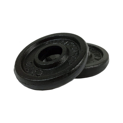 Painolevyt TUNTURI Lautaset Musta, 30 mm, 0,5kg (pari)