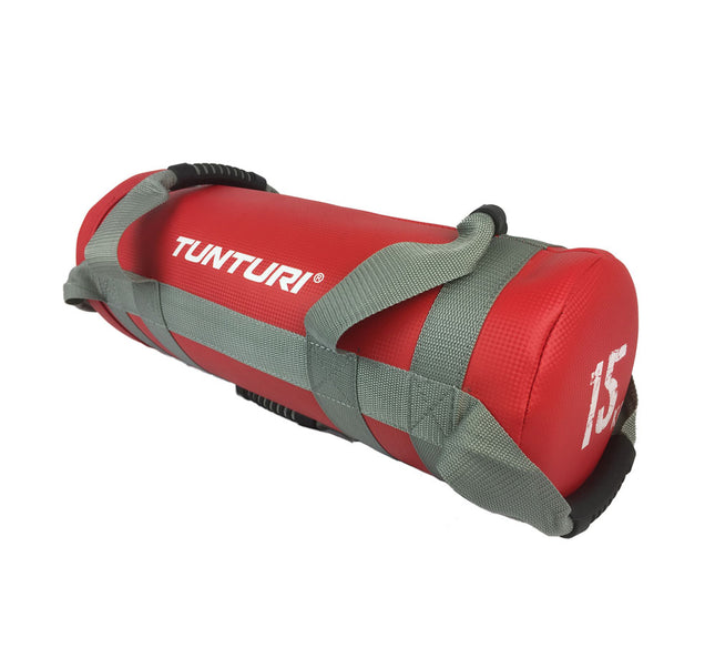 Painopussi TUNTURI Strengthbag 15kg, punainen
