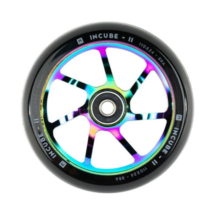 Skootterin pyörä Ethic Incube Wheel V2 100 mm Rainbow