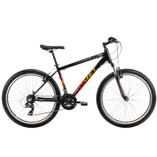 Polkupyörä ROMET Rambler R6.0, 26" musta-oranssi-punainen (XL)