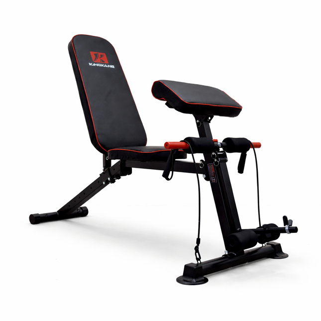 Säädettävä 4-in-1 kotikuntosalipenkki – taitettava & tukeva