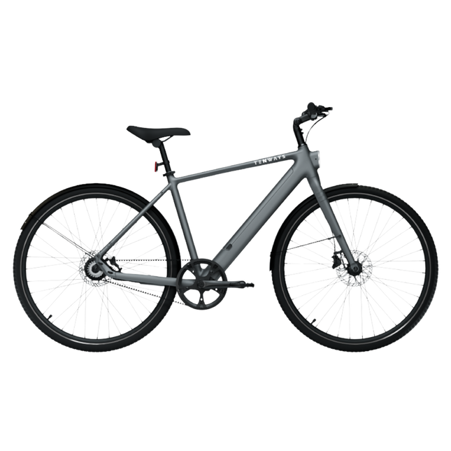 Sähköpyörä TENWAYS CGO600 PRO (2025) Kivenharmaa (L)