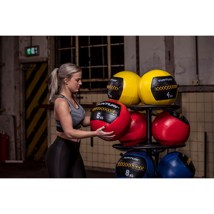 Täytepallo Tunturi Seinäpallo 6 kg, punainen