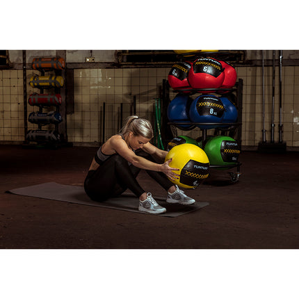 Täytepallo Tunturi Seinäpallo 6 kg, punainen