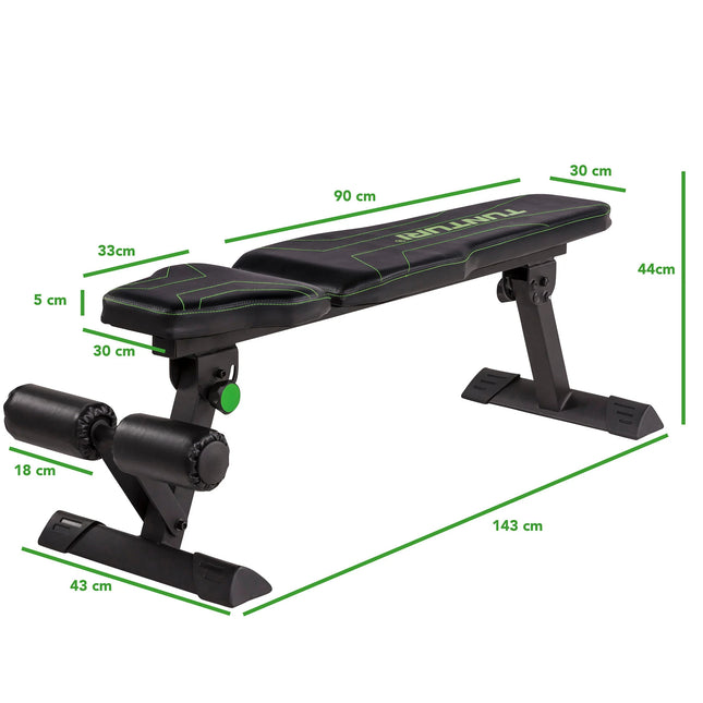 Treenipenkki TUNTURI FB80 Flat Bench