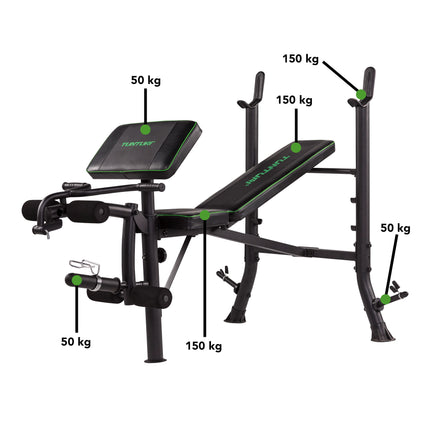 Treenipenkki TUNTURI WB40 Compact Width Weight Bench