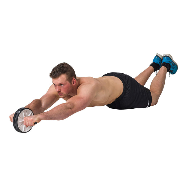 TUNTURI Double Exercise Wheel vatsalihaksille