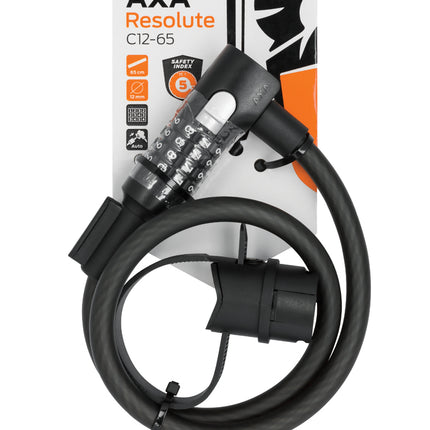 Kaapelilukko AXA RESOLUTE C12-65