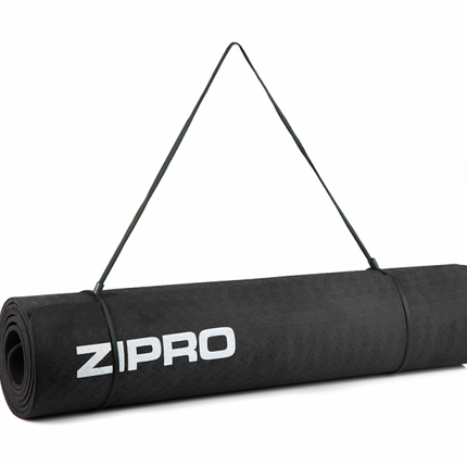 Voimistelumatto ZIPRO harjoitusmatto 4mm, musta